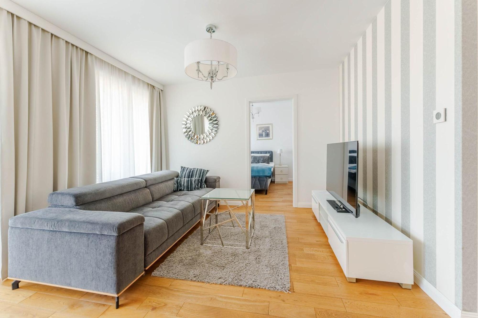 Apart111 Apartament Rodzinny 3 Pokoje - 2 Sypialnie- Sauna, Silownia Колобжег Екстер'єр фото