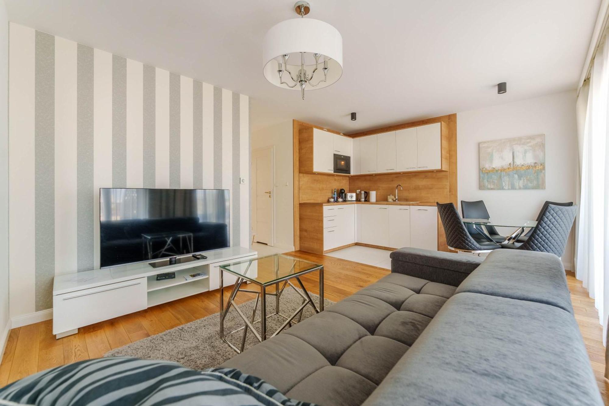 Apart111 Apartament Rodzinny 3 Pokoje - 2 Sypialnie- Sauna, Silownia Колобжег Екстер'єр фото